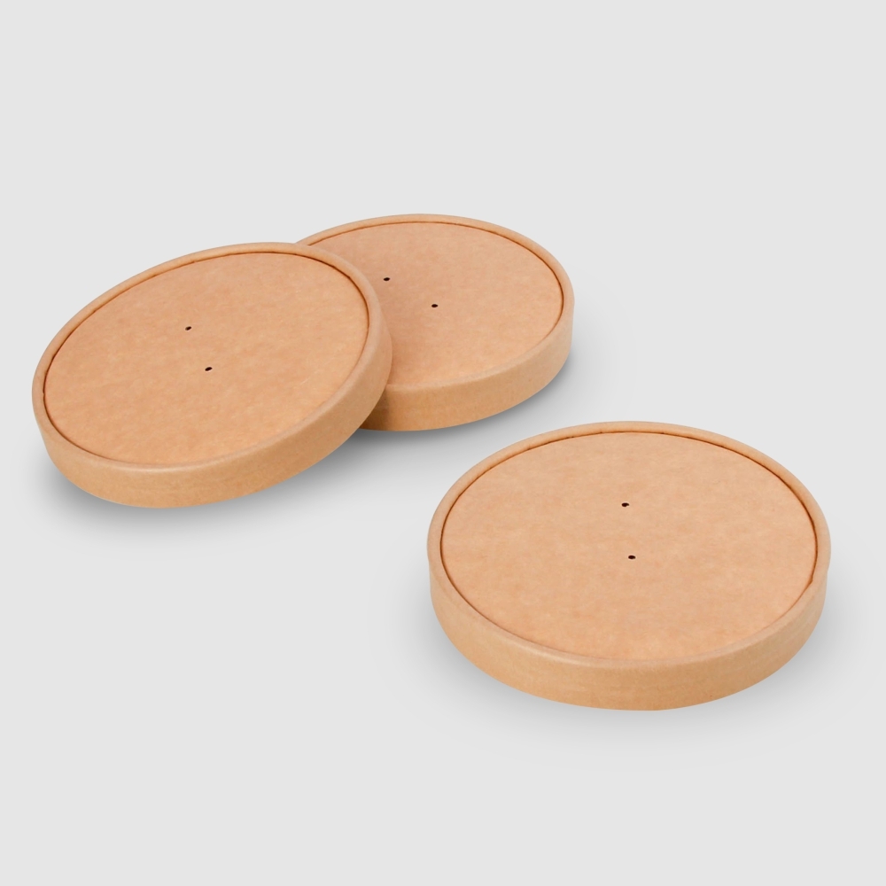 牛皮紙湯杯蓋 115口徑