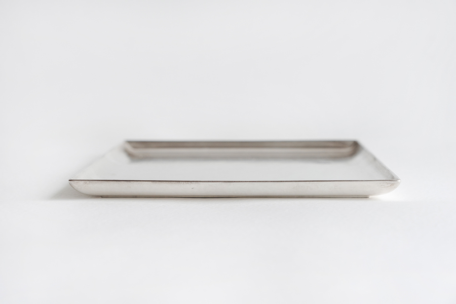 TIME & STYLE -YAMABUKI銀彩方盤/21cm