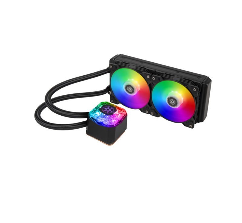 米特3C數位–SilverStone 銀欣 IceGem 240P 水冷散熱器/SST-IG240P-ARGB