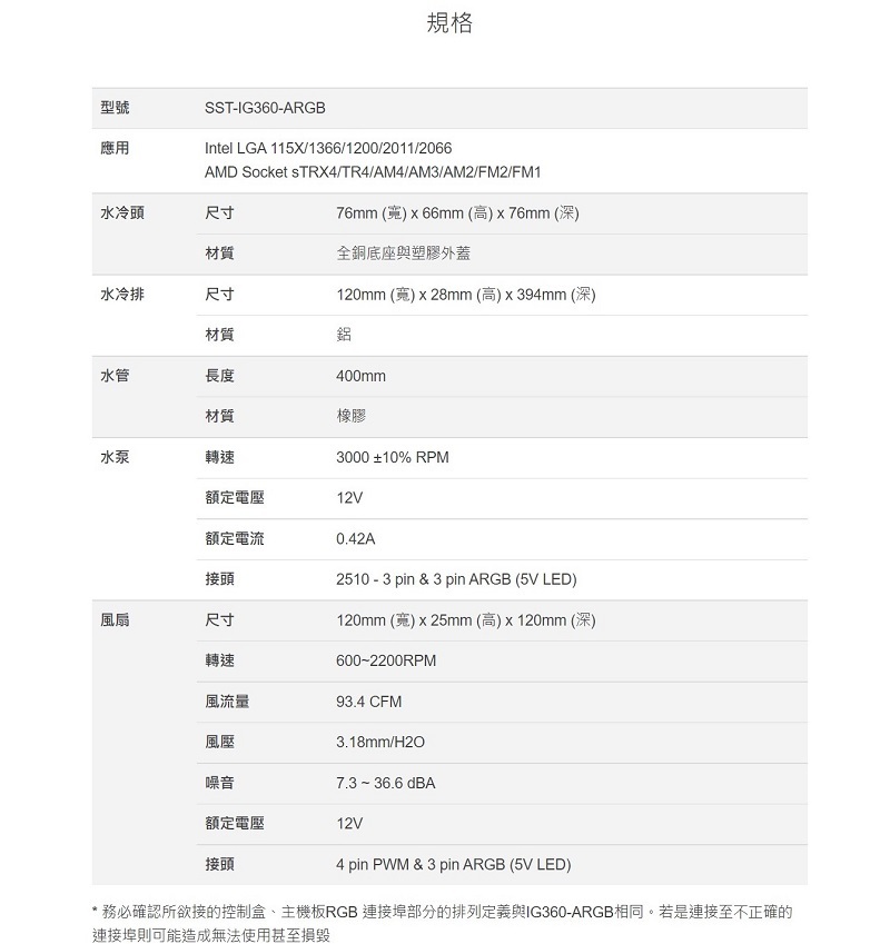 米特3C數位–SilverStone 銀欣 IceGem 280 一體式水冷散熱器/SST-IG280-ARGB