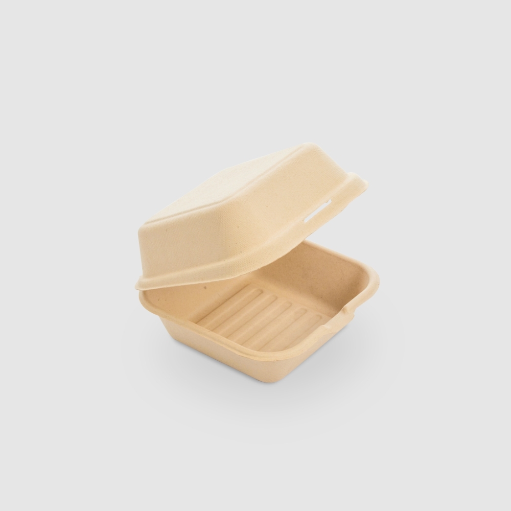 植纖連體漢堡盒 11號