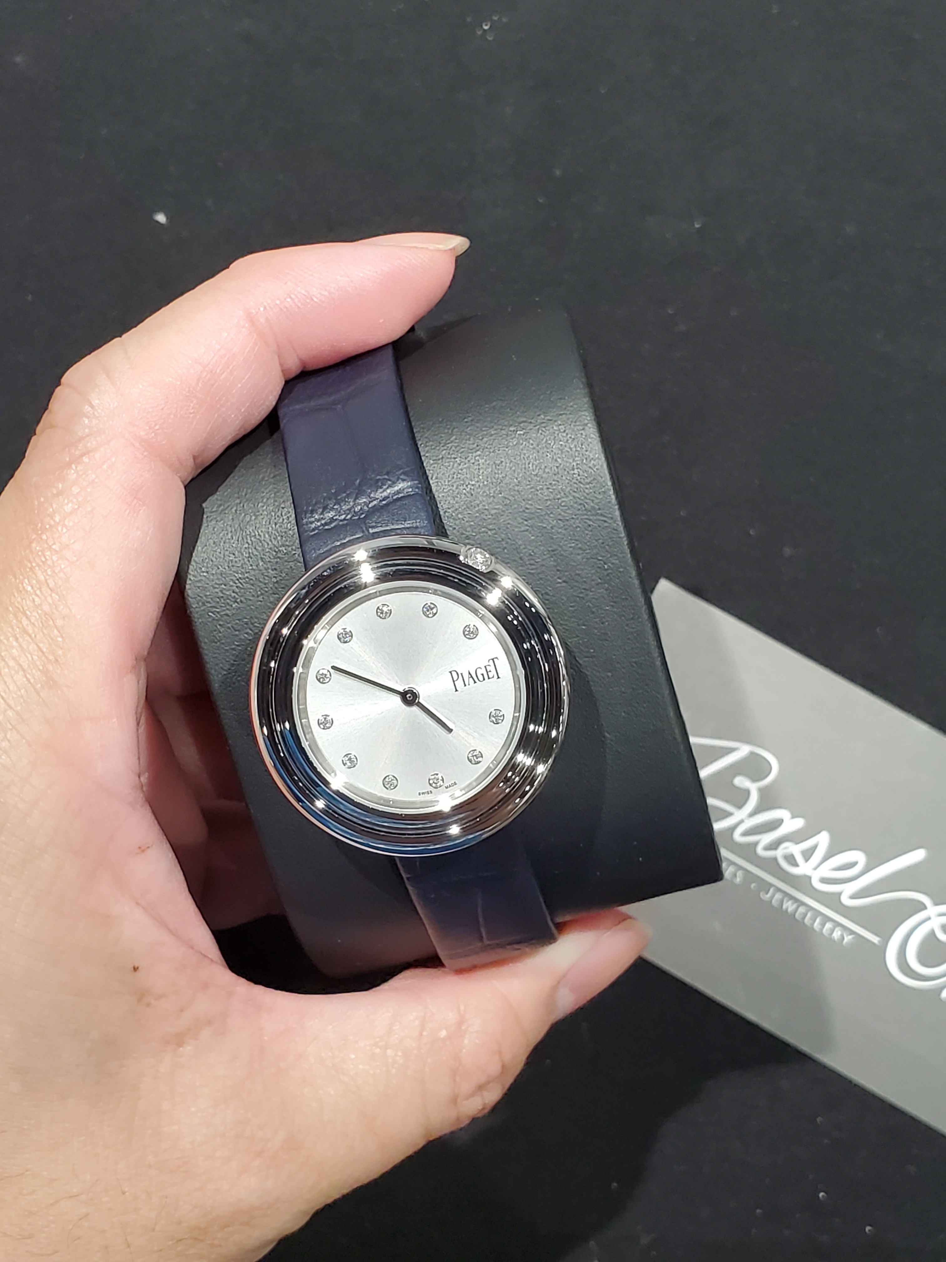 PIAGET G0A43090 SILVER DIAL WITH DIAMOND POSSESSION