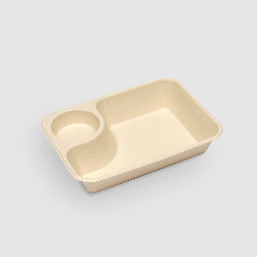 植纖醬料格餐盒 850ml 32號