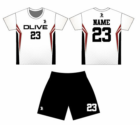 昇華圓領排球服 - 麥爾斯