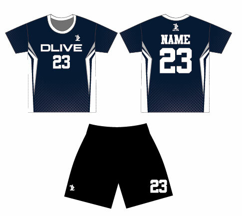 昇華圓領排球服 - 麥爾斯