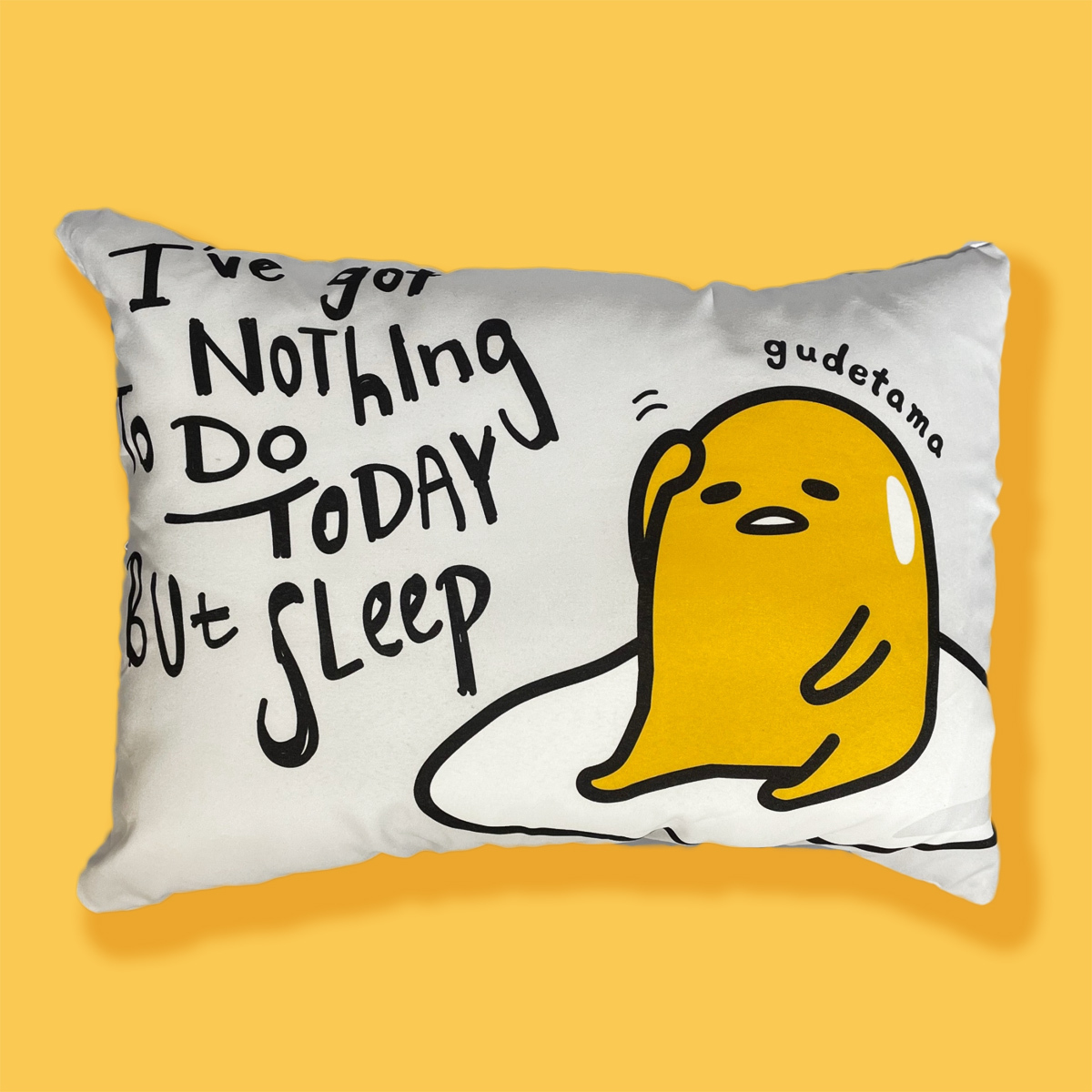 蛋黃哥-童枕-無所事事款