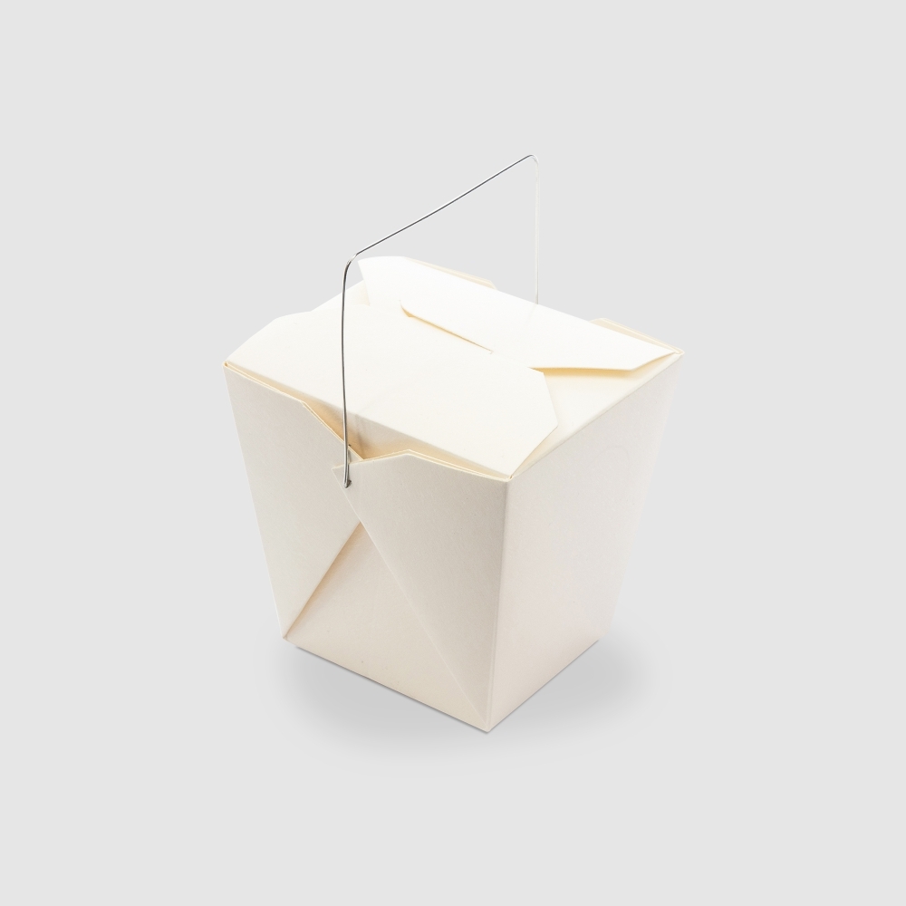 手提鐵絲外帶盒 32oz 3號