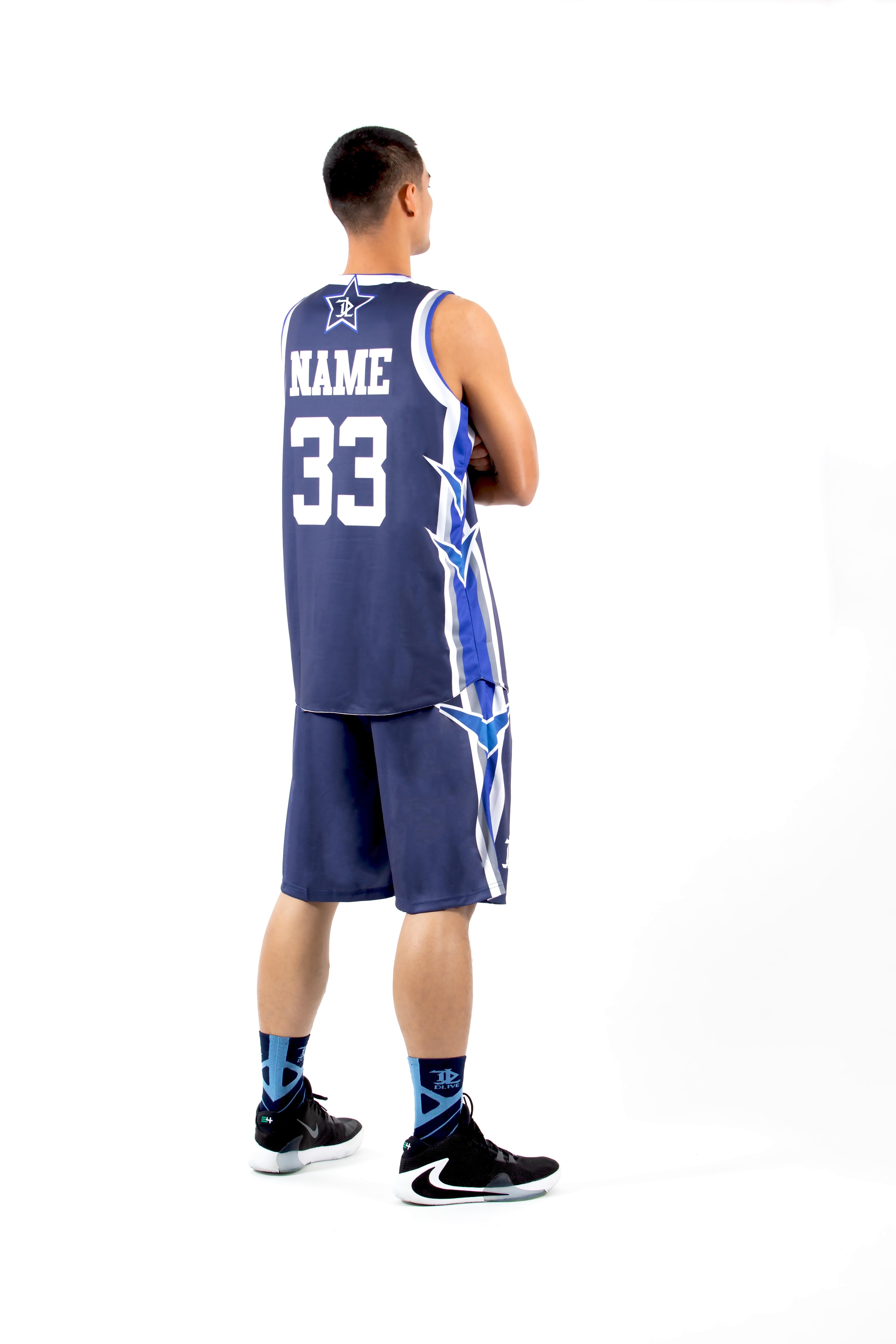 雙面昇華籃球服 - ALL STAR