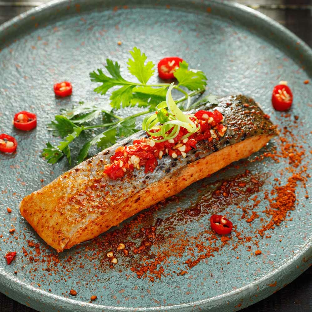 川味剁椒鮭魚120g │ 嚴選即食海鮮