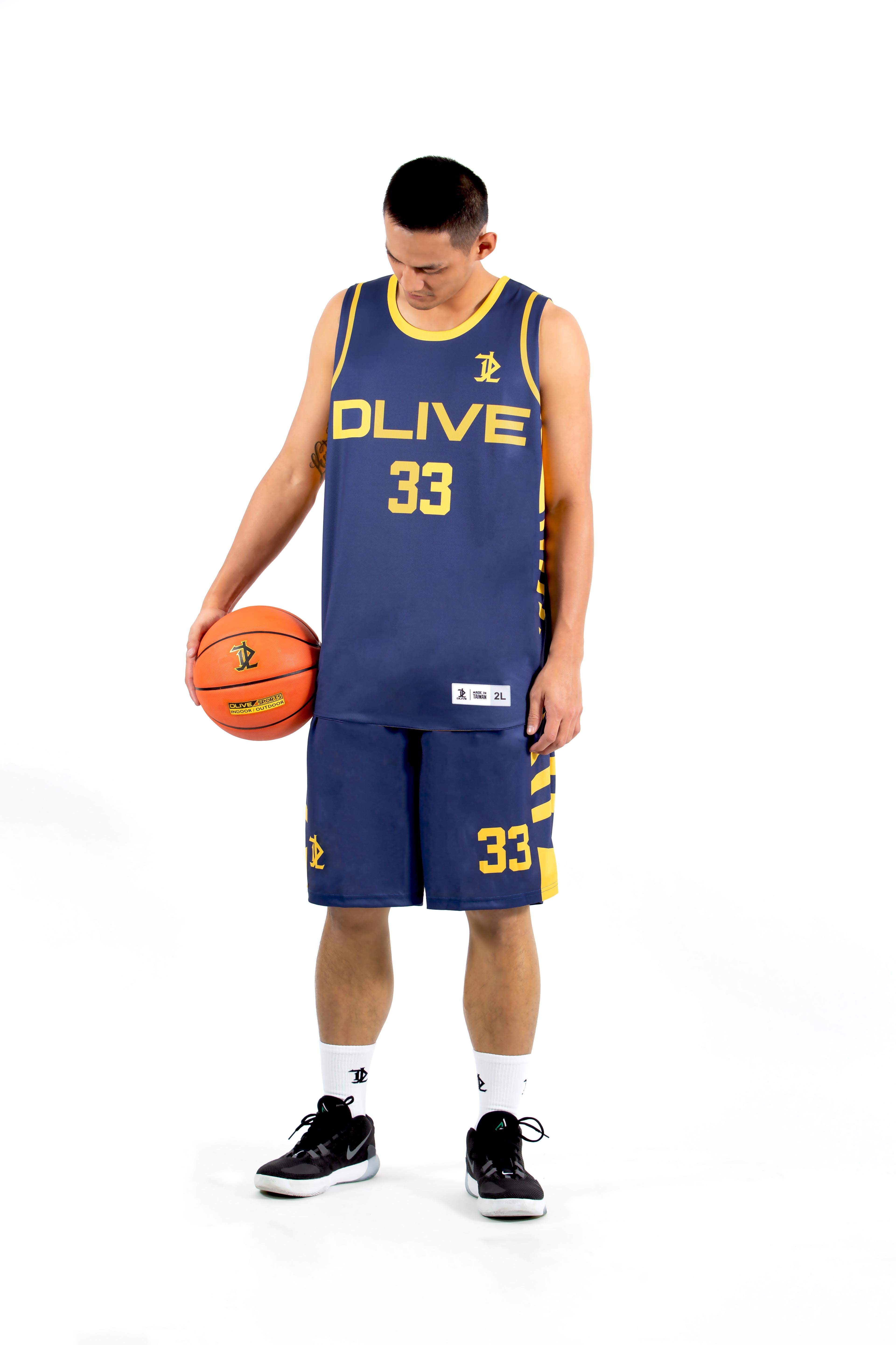 雙面昇華籃球服 - 格蘭特