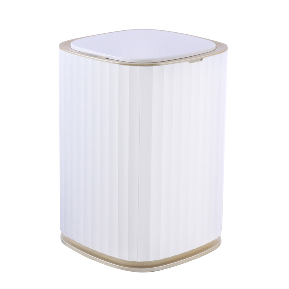 【美國ELPHECO】自動除臭感應垃圾桶  ELPH5911(13公升) 金/銀