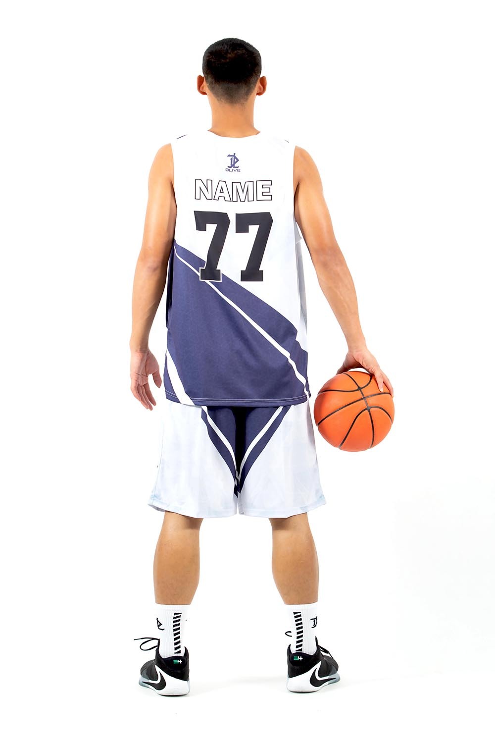 單面昇華圓領籃球服 - 夢的怒放