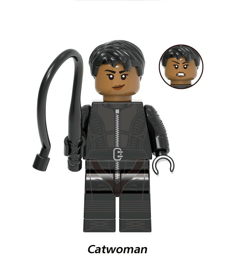 Catwoman Batman DC Custom Minifigures Minifigs Fit Lego XH1880
