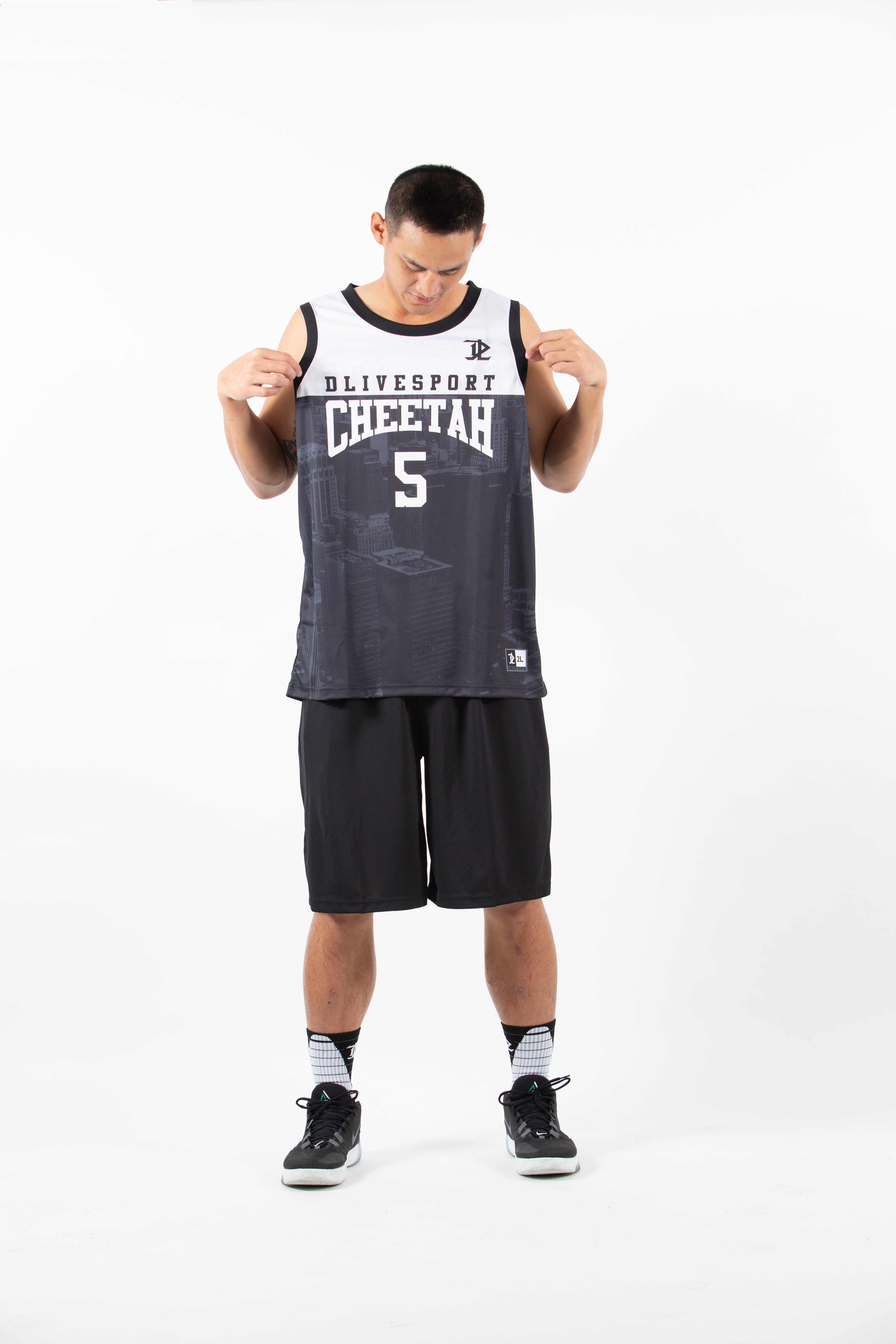 單面昇華圓領籃球服 - 自由之都