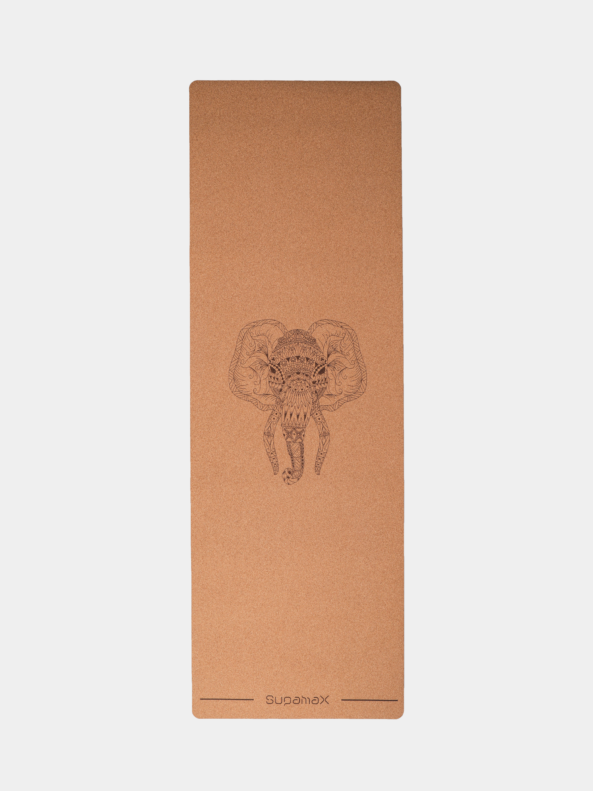 軟木鐳射瑜伽墊-大象款