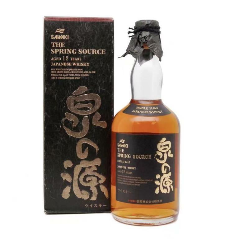 泉之源12年日本威士忌 Sawaki 12 Years The Spring Source Japanese Whisky