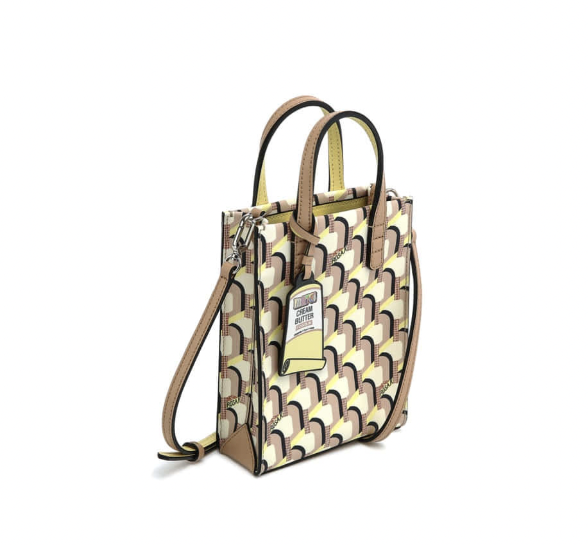 韓国大人気[rosa.K] NAVIS Monogram Tote Bag XS(OFF WHITE) original.png?1651663106