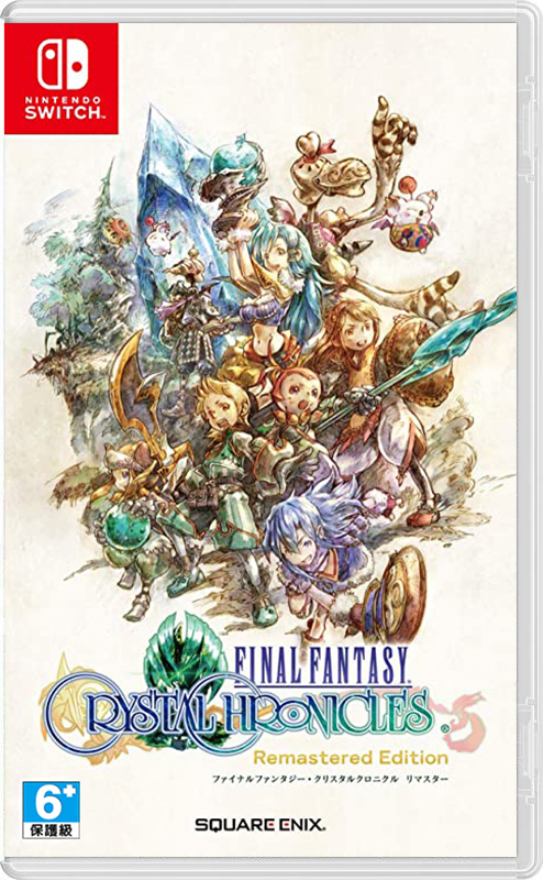NS FF Final Fantasy 水晶編年 Remastered 英日文版