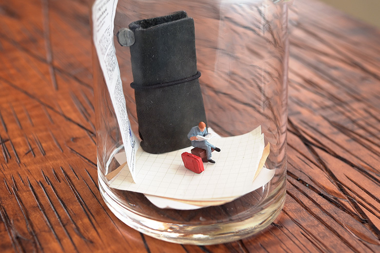 Preiser迷你小人 10412坐著的旅客