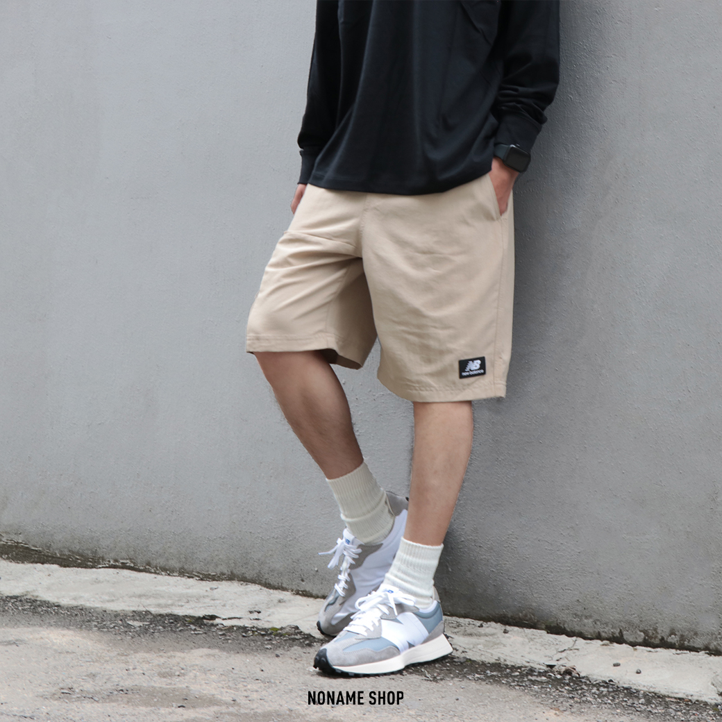NEW BALANCE NB AT 工裝 短褲 卡其 (男款)