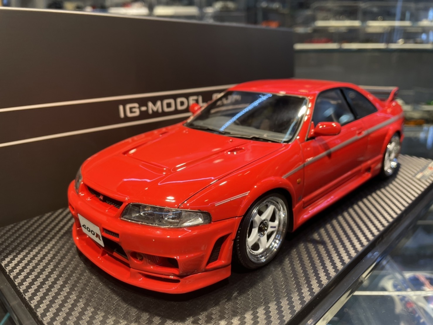 ignition IG2253 Nismo R33 GT-R 400R Red 1/18 (Resin)