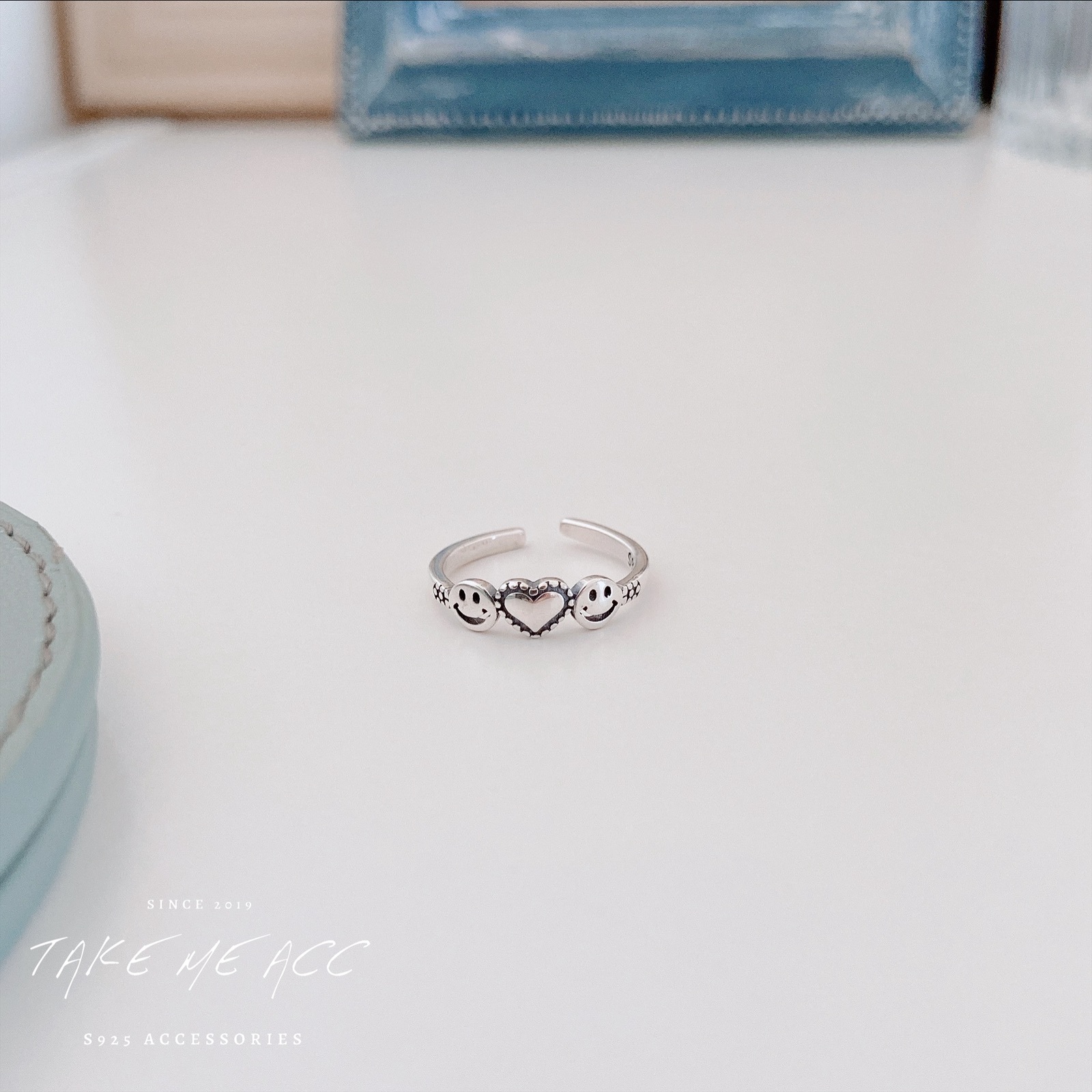 喜歡微笑的妳｜純銀戒指/尾戒