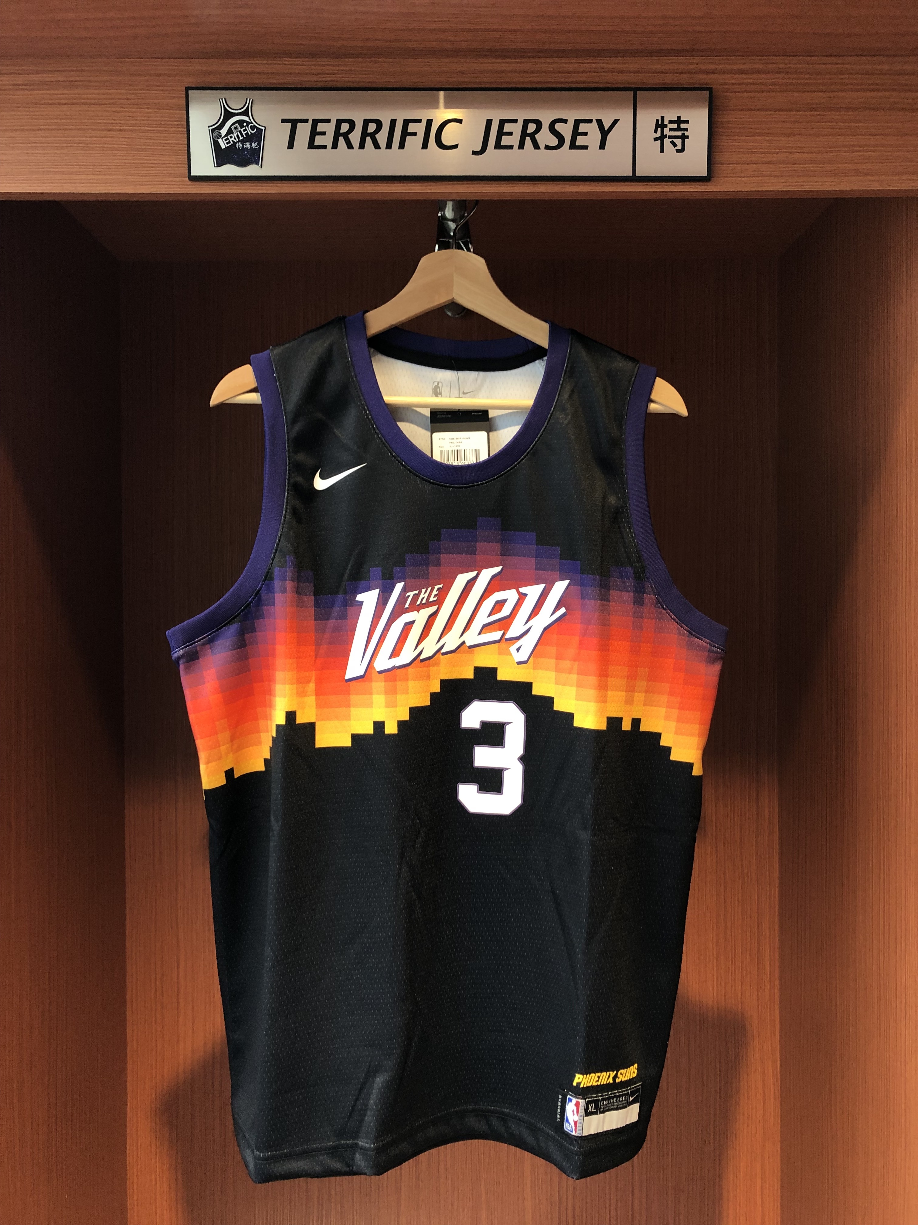 NBA球衣 Chris Paul 鳳凰城太陽城市 City Nike Youth Swingman 球迷版 青年版 熱轉印 全新