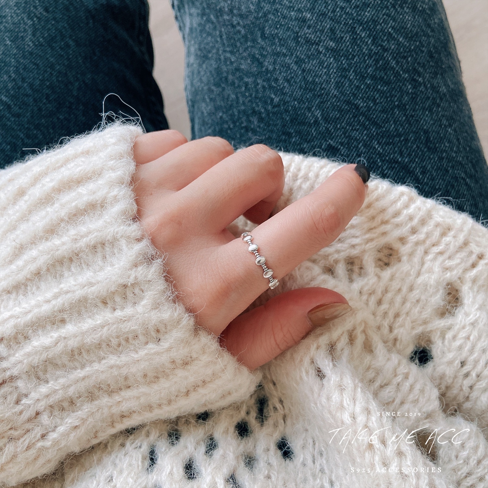 旋轉樂園｜純銀戒指