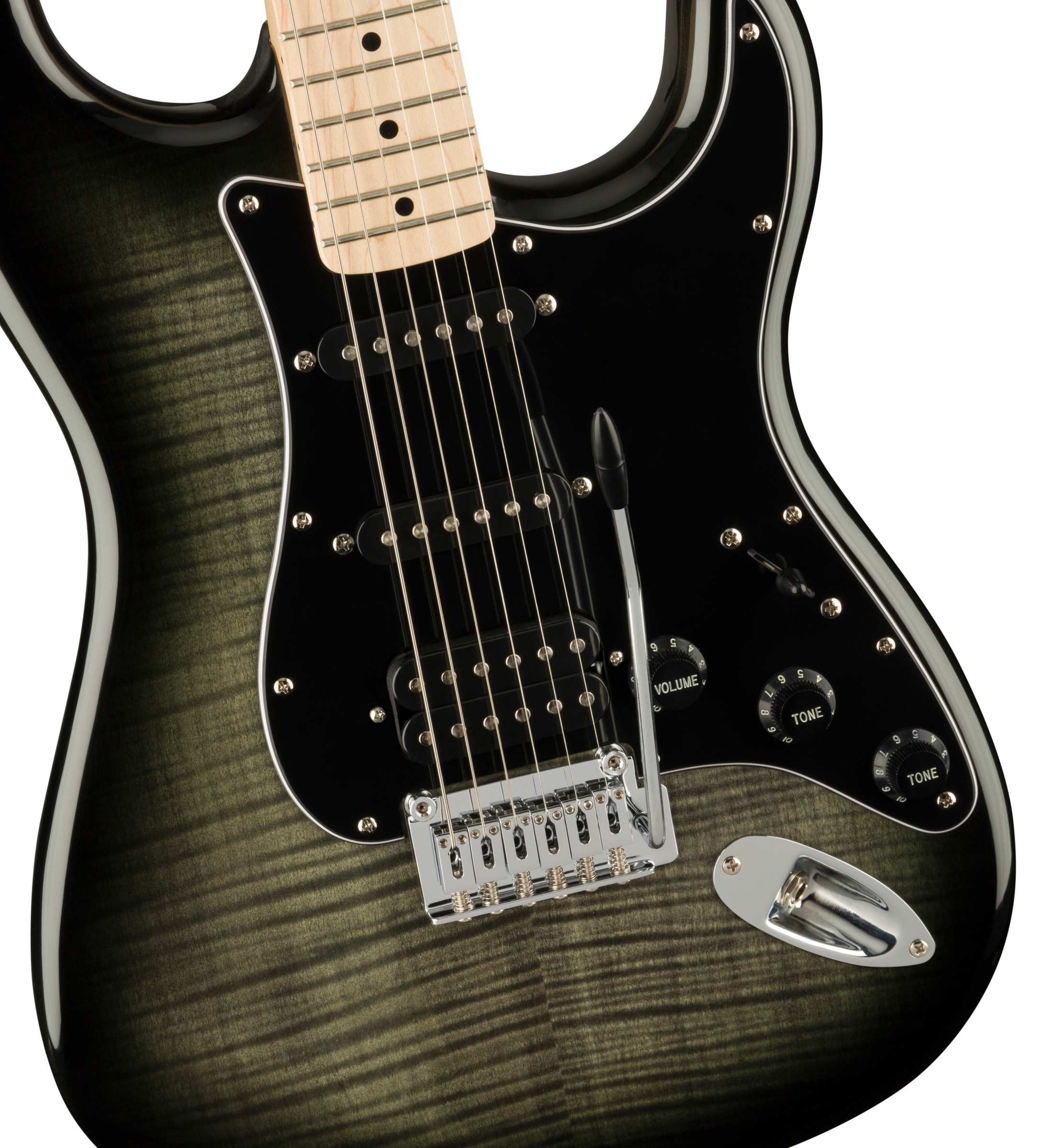 Squier Squier 電吉他 Affinity 系列 Stratocaster FMT HSS 黑色虎紋 第 4 張圖片｜三峽吉他 / Bass