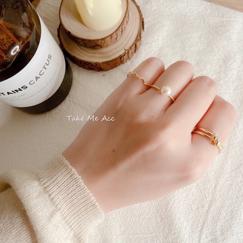 小小波浪｜純銀戒指