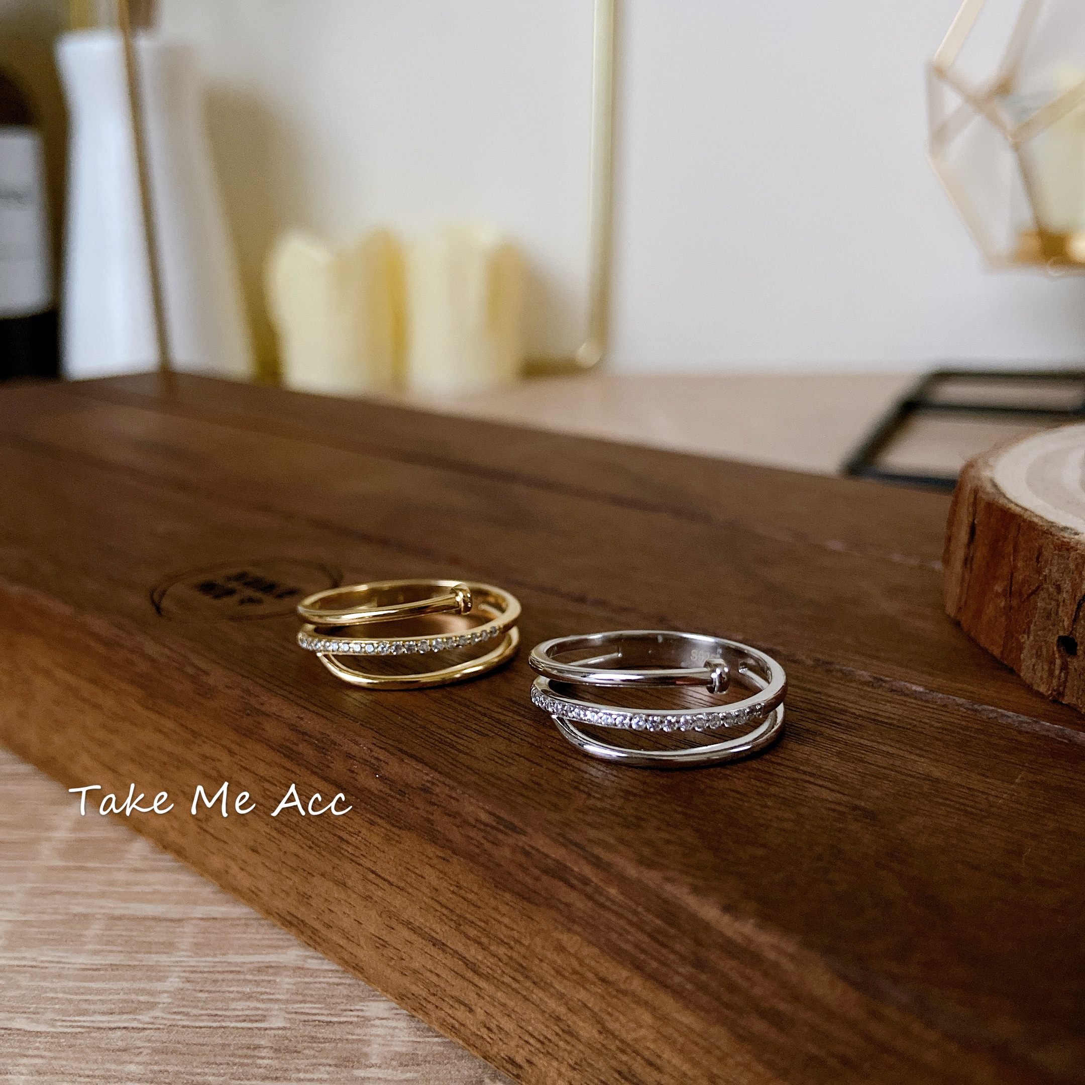 旋轉的夢｜純銀戒指