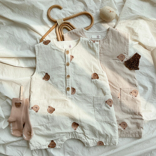 Dot to Dot 清涼夏天背心爬服