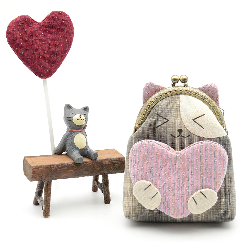 8.5公分經典款半圓口金(3種顏色可選擇)【贈甜心貓口金零錢包紙型】