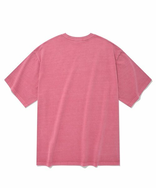 COVERNAT  小Authentic Logo  T恤 短袖 粉色