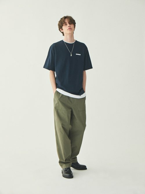 COVERNAT  泡泡Logo  T恤 短袖 海軍藍