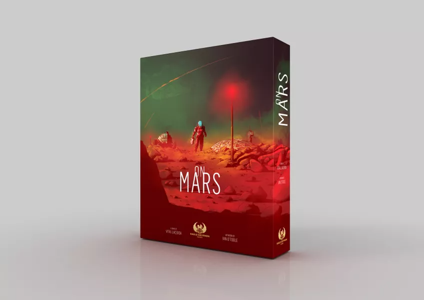 On Mars (Base game + Kickstarter upgrade pack)
