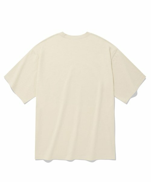 COVERNAT Cap Bear T恤 短袖 象牙色