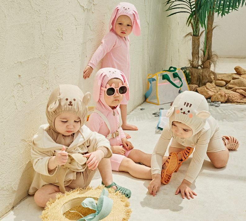 Dot to Dot 夏日炎炎泳裝 - 動物造型連身泳衣