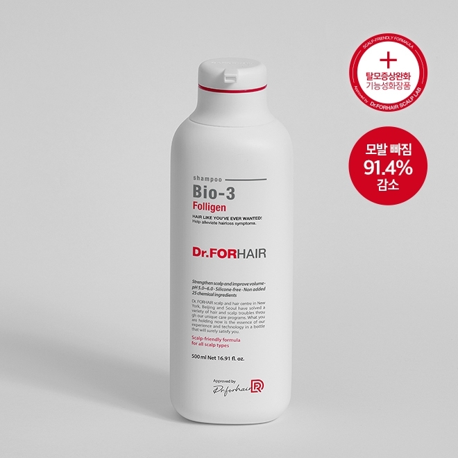 Dr.FORHAIR Bio-3 Folligen Shampoo 500ml