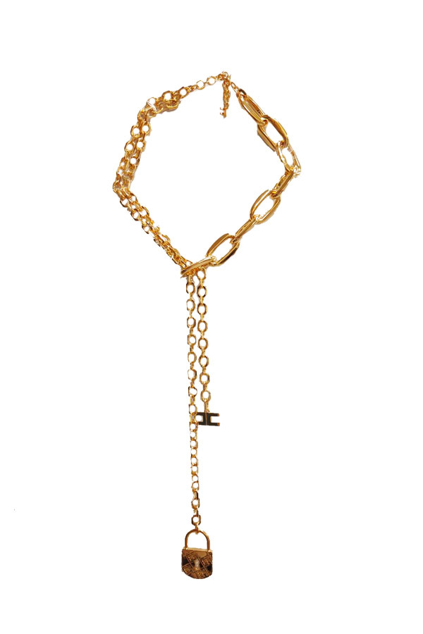 Elisabetta Franchi  鎖頭綴飾項鍊