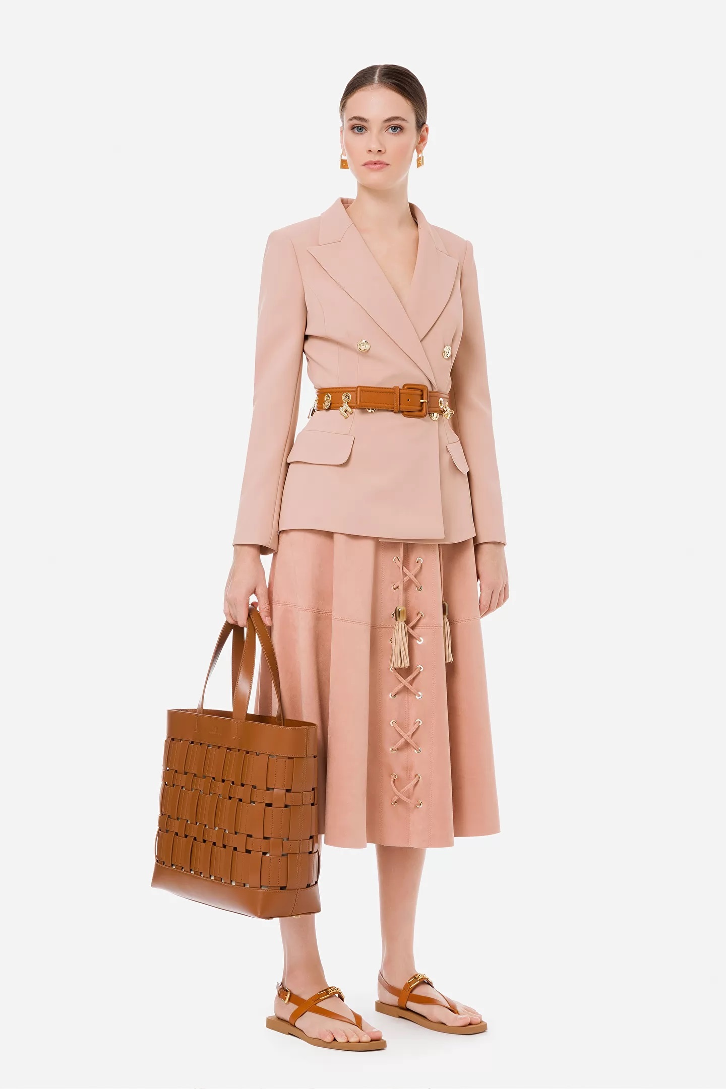 ElisabettaFranchi  雙排釦西裝外套​