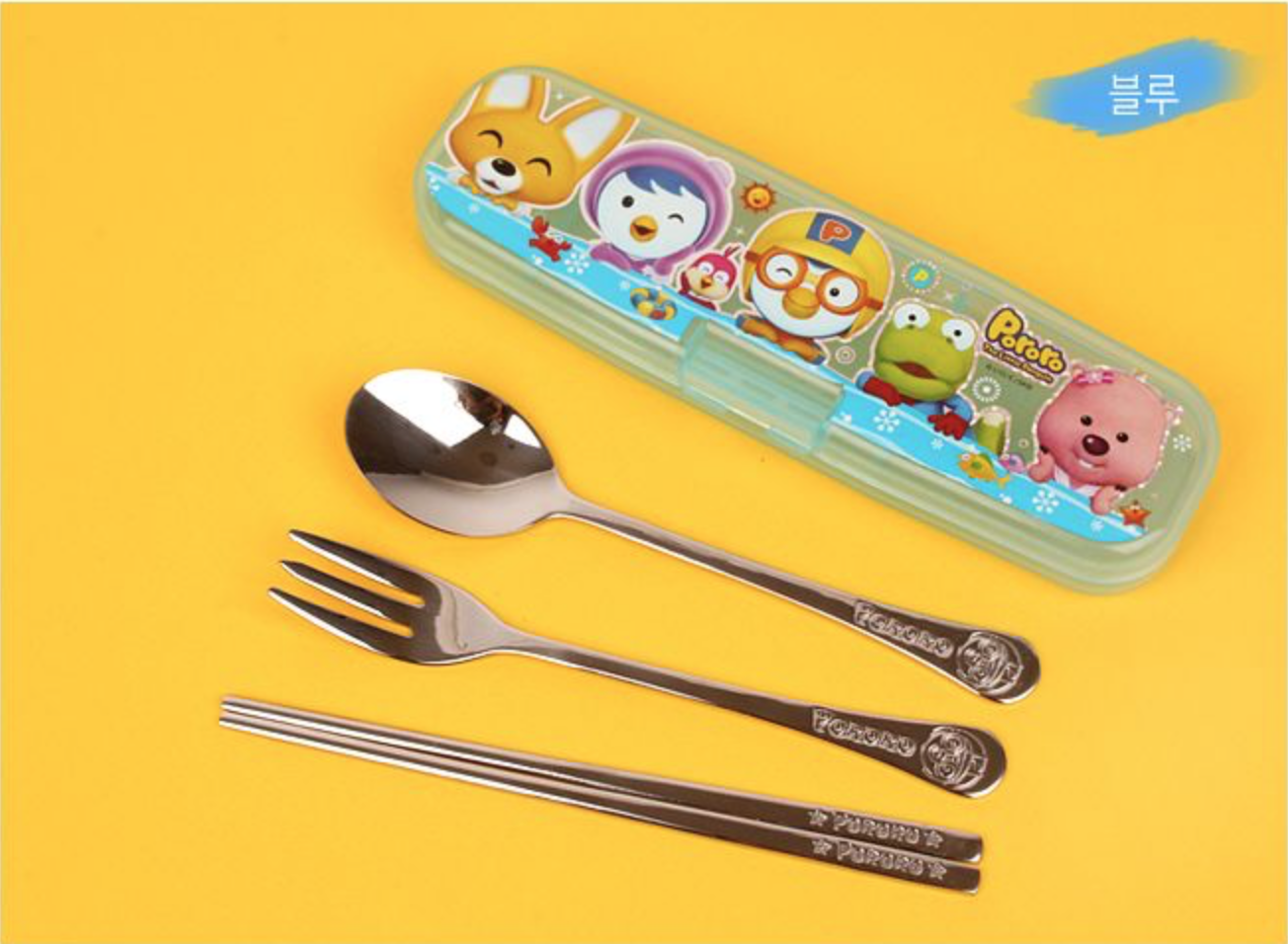 韓國Pororo 兒童餐具套裝