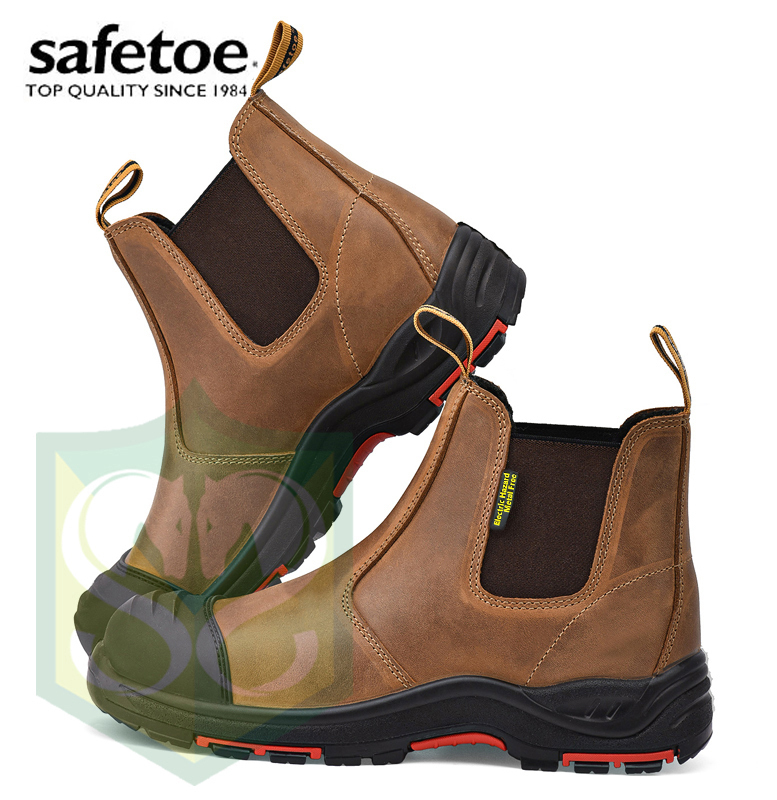 Safetoe S3BW M-8025NB Heavy Duty Safety Work Boots