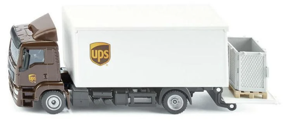 MAN TRUCK WITH BOX BODY AND TAIL LIFT S1997