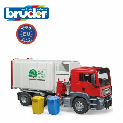 Bruder MAN TGS Side Loading Garbage Truck BRU03761