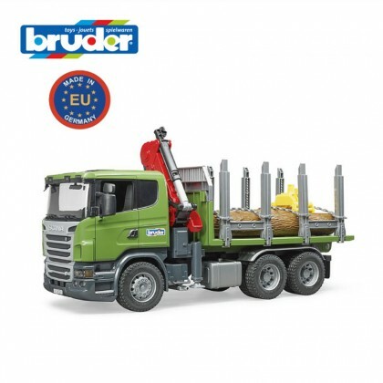 Bruder Scania R-Series Timber Truck With 3 Trunks BRU03524