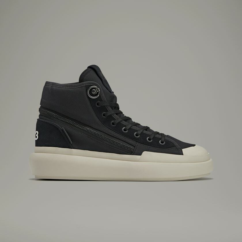 Y-3 AJATU COURT HIGH 頂級鞋款- 黑】