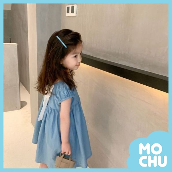 蝴蝶結方領連衣裙(兩色)