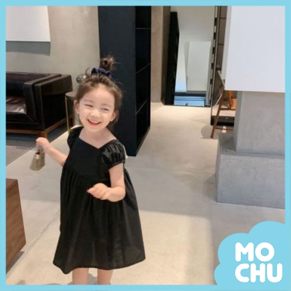 蝴蝶結方領連衣裙(兩色)