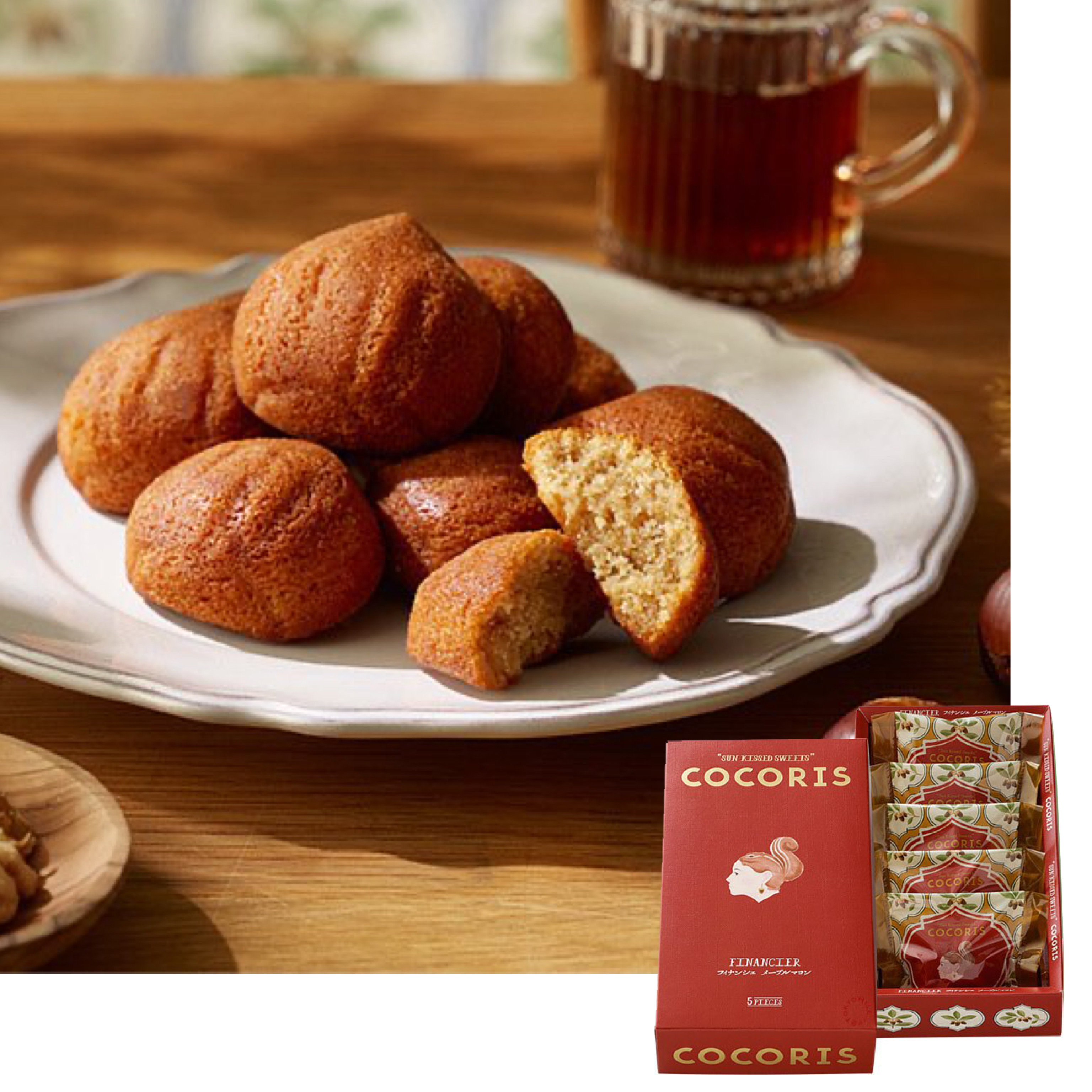 COCORIS｜楓糖栗子費南雪